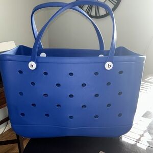 Large Rubber Beach Pool Tote Bag